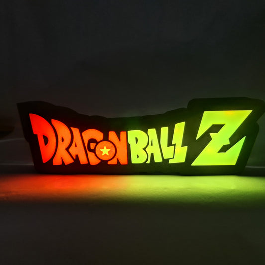 Dragon Ball Z Logo LED Light Box - LED - Bedroom - Night Light - Boys/Girls mood lighting - USB