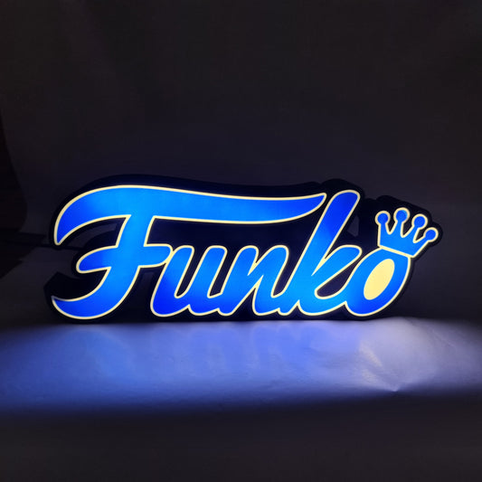 Funko Logo LED Light Box - LED - Bedroom - Night Light - Boys/Girls mood lighting - USB